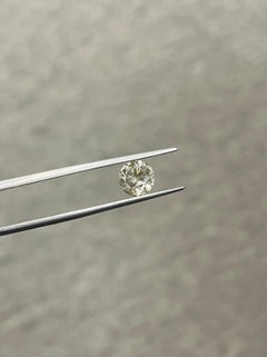 HOLIDAY SALE 1 Carat Natural Fancy Dark Yellow Brown Round Loose Diamond