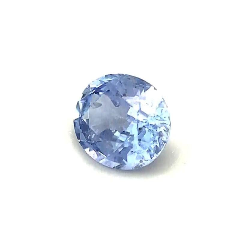 Oval Cut 1 Carat Oval Blue Sapphire GIA For Sale