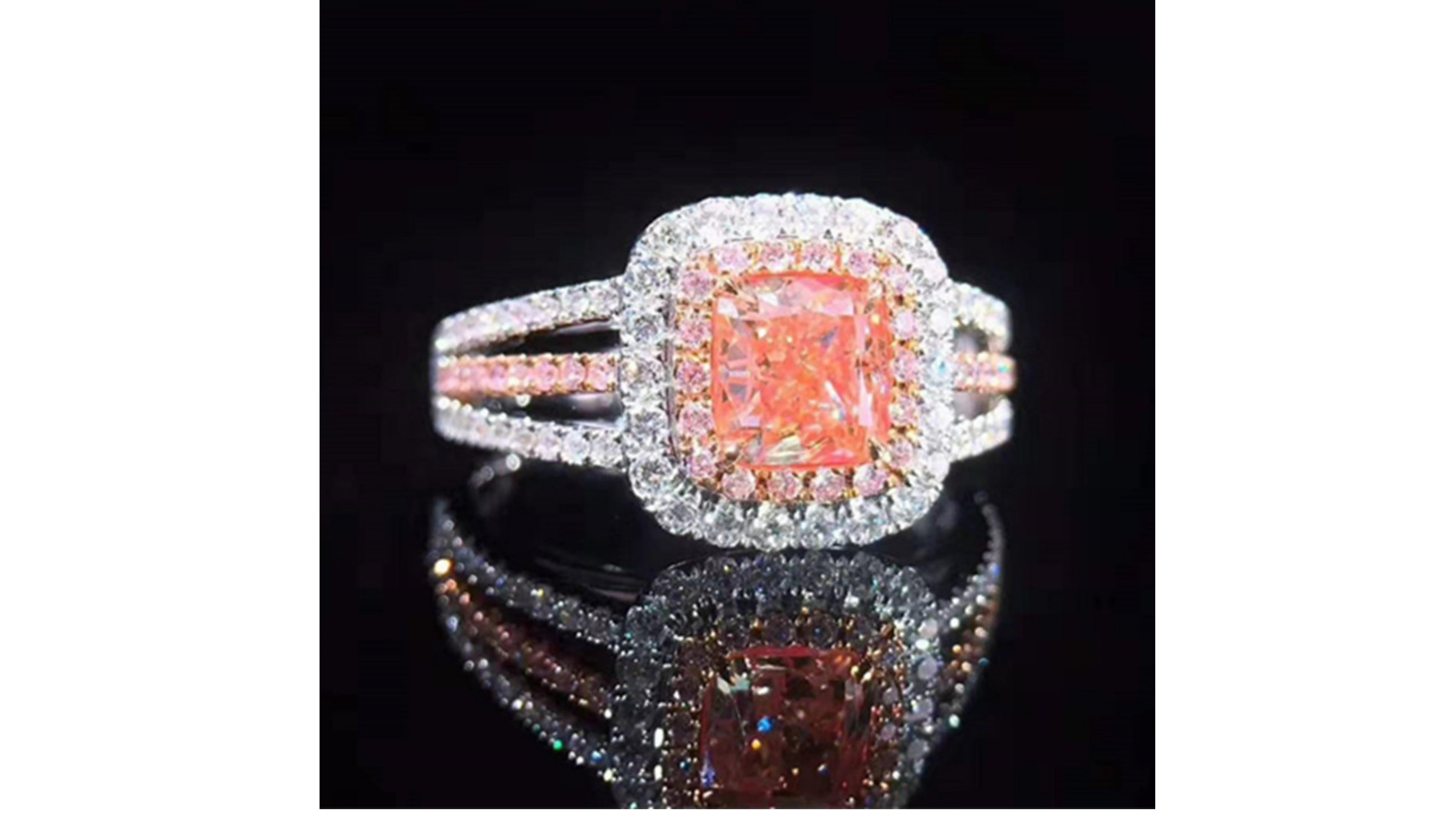 how much 6 karat pink diamond ring