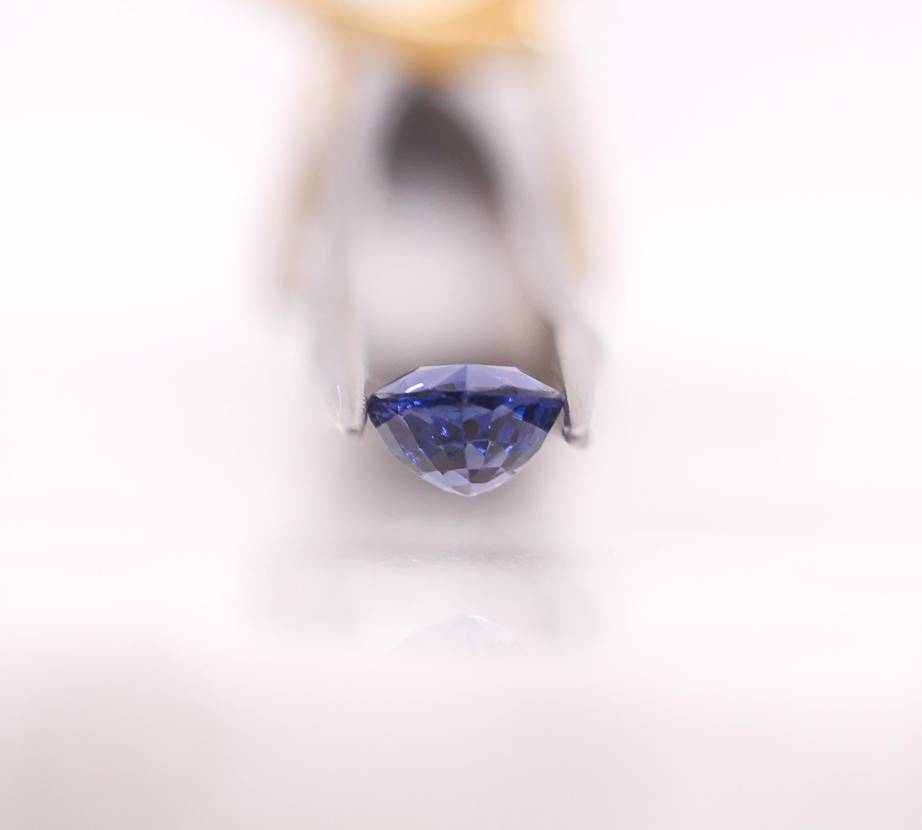 saphir violet brut