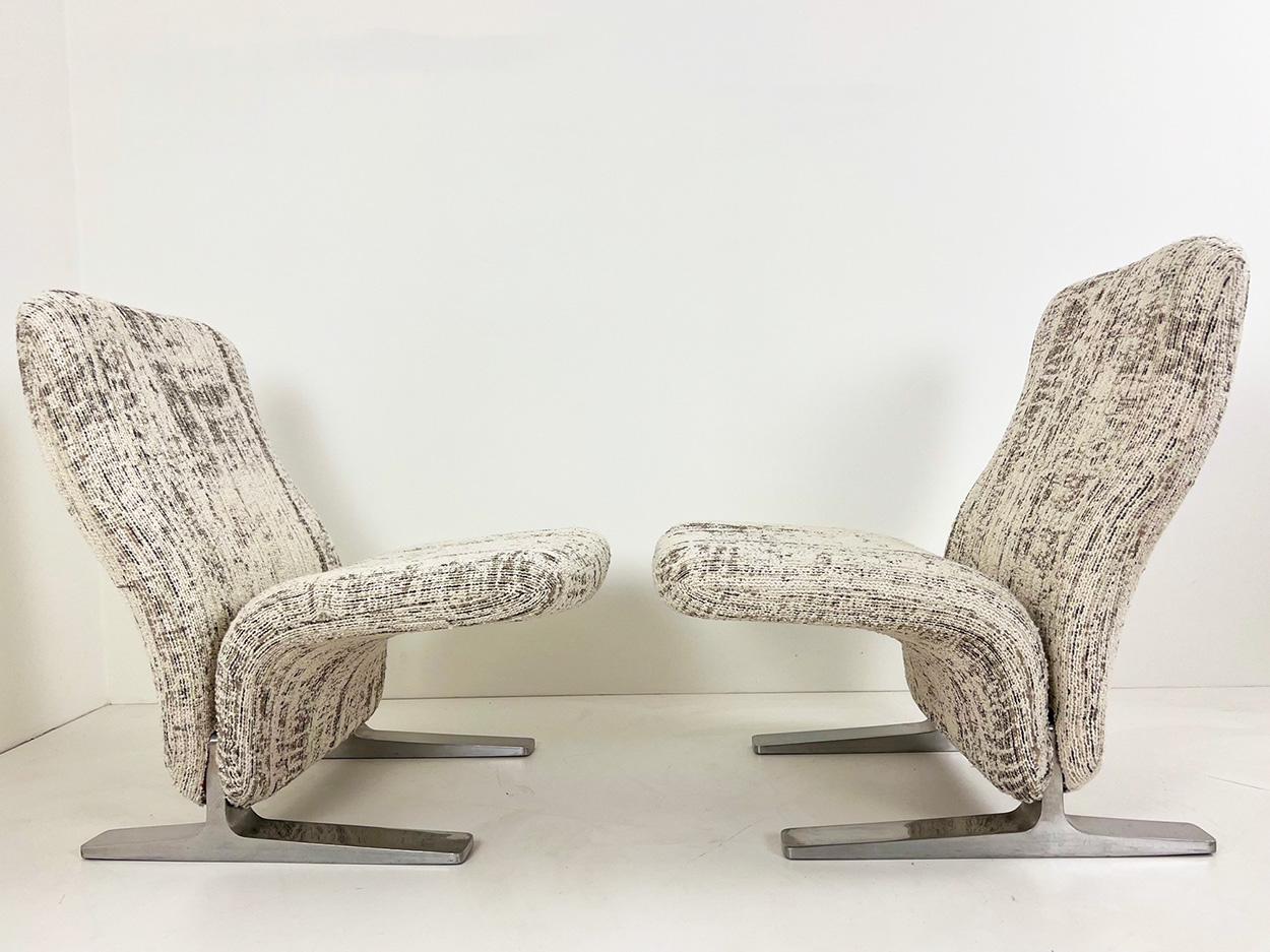 Chair F780 by Pierre Paulin for Artifort, New Upholstery, 1966 For Sale 4