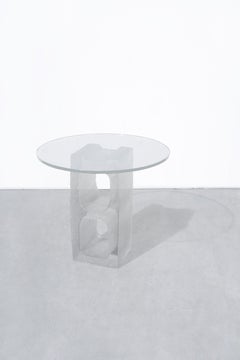 1 Zinderblock-Beistelltisch, Harz