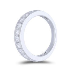1 Ct Diamonds in 14K White Gold 1981 Classic collection Wedding Band Ring
