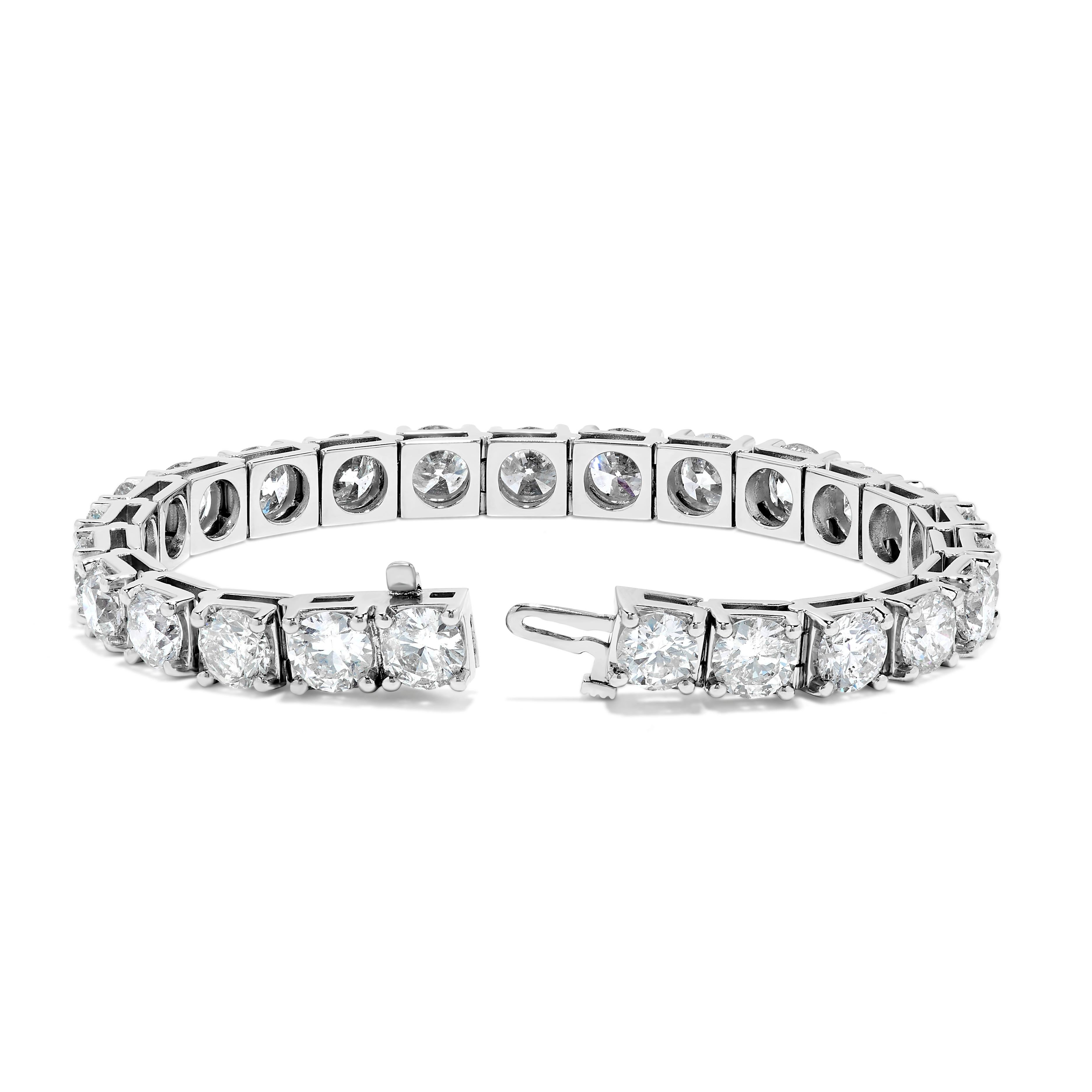 1 ct. Jedes Diamant-Tennisarmband (Rundschliff)