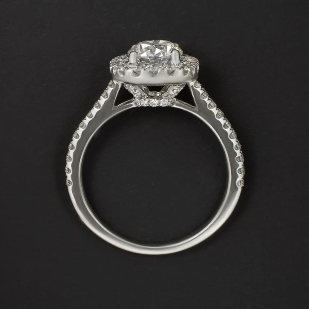 beautiful round engagement rings