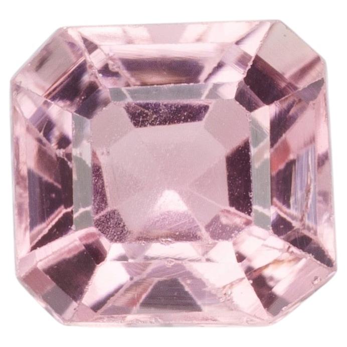 1 ct, tormalina rosa sfaccettata