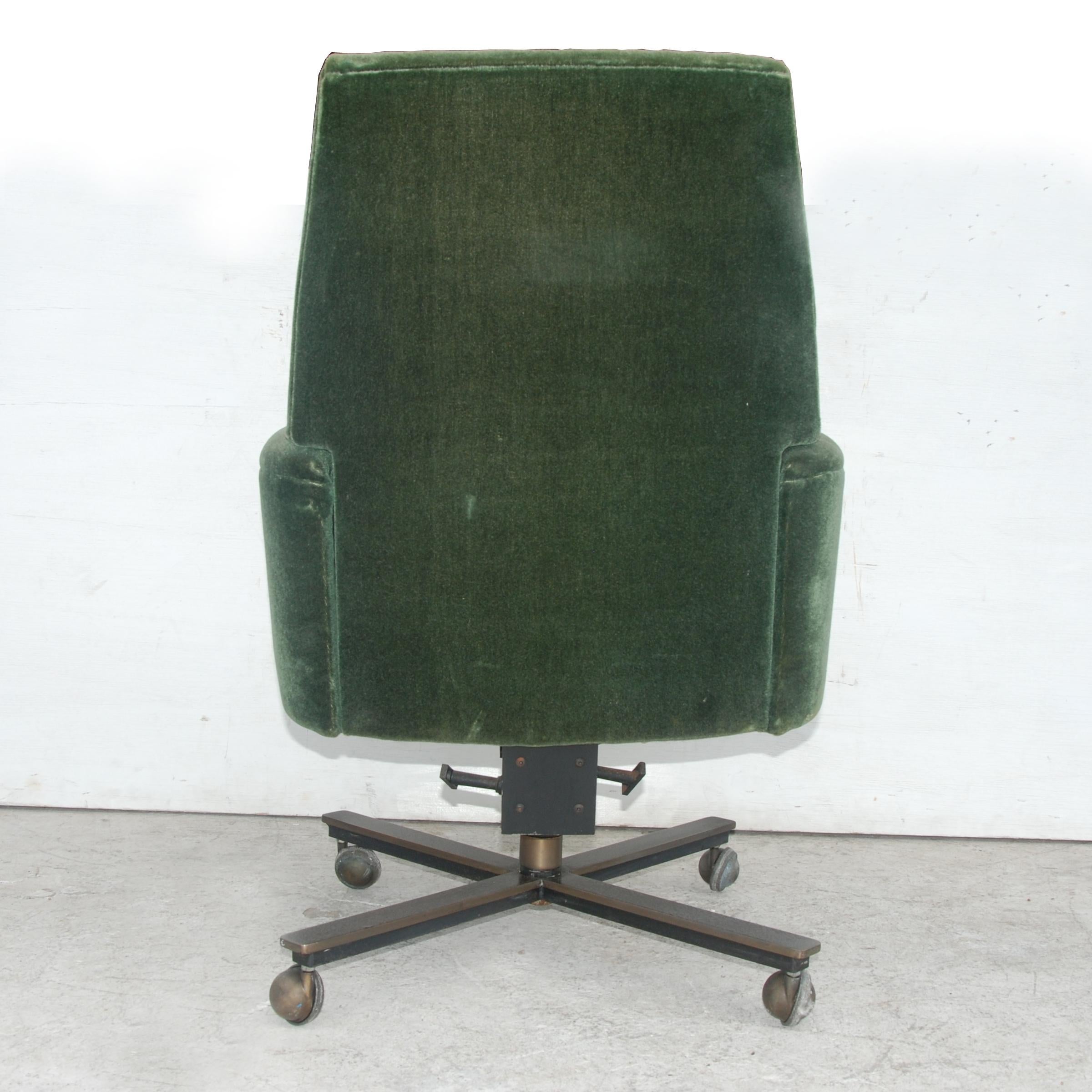 forest green office chair