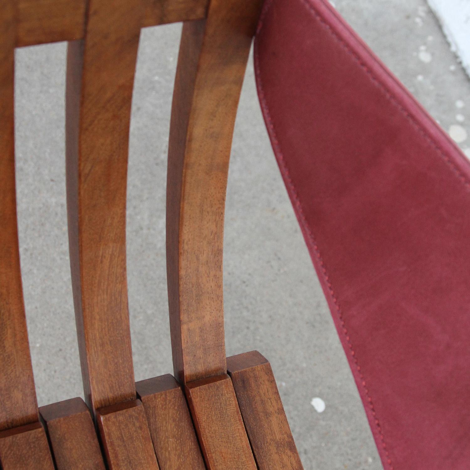 1 Chaise Curule dans le style de Pierre Paulin Bon état - En vente à Pasadena, TX