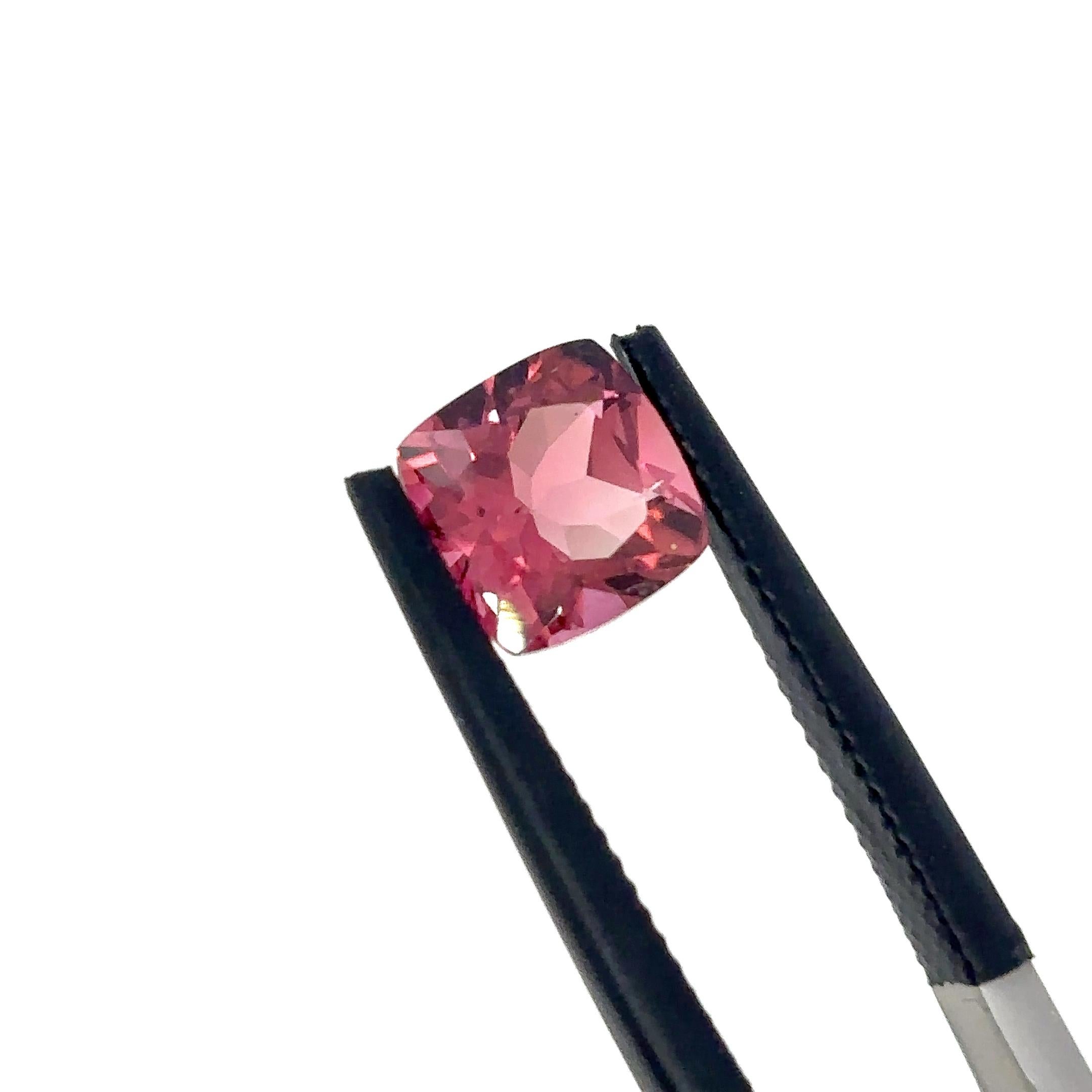 1 Cushion-Cut Tourmaline Cts 2.27 For Sale 5