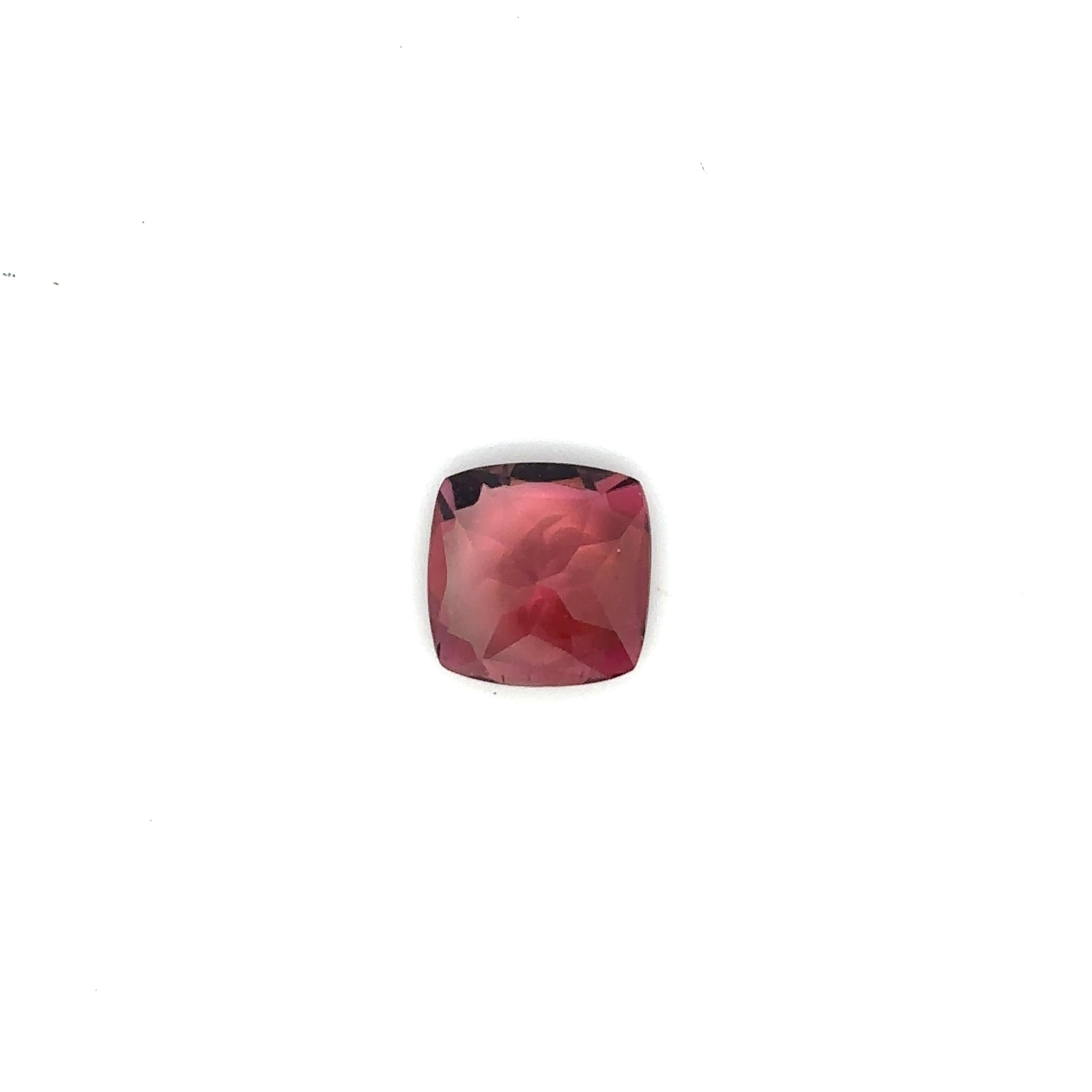 1 Cushion-Cut Tourmaline Cts 2.27 For Sale 6