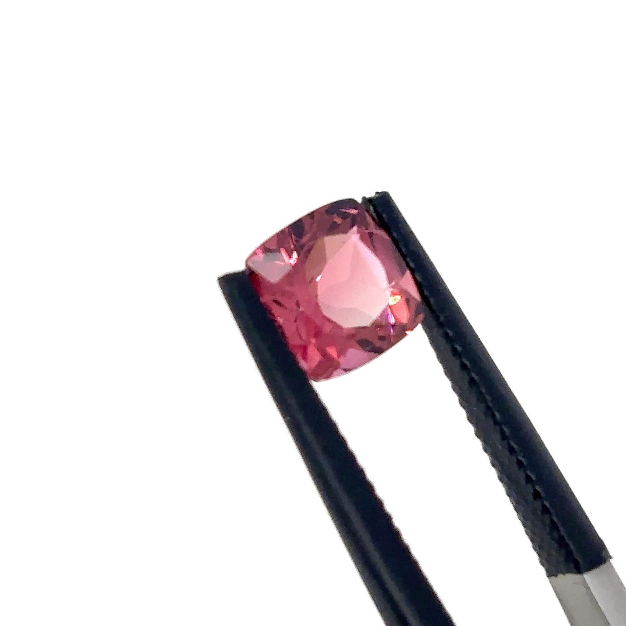 1 Cushion-Cut Tourmaline Cts 2.27 For Sale 7