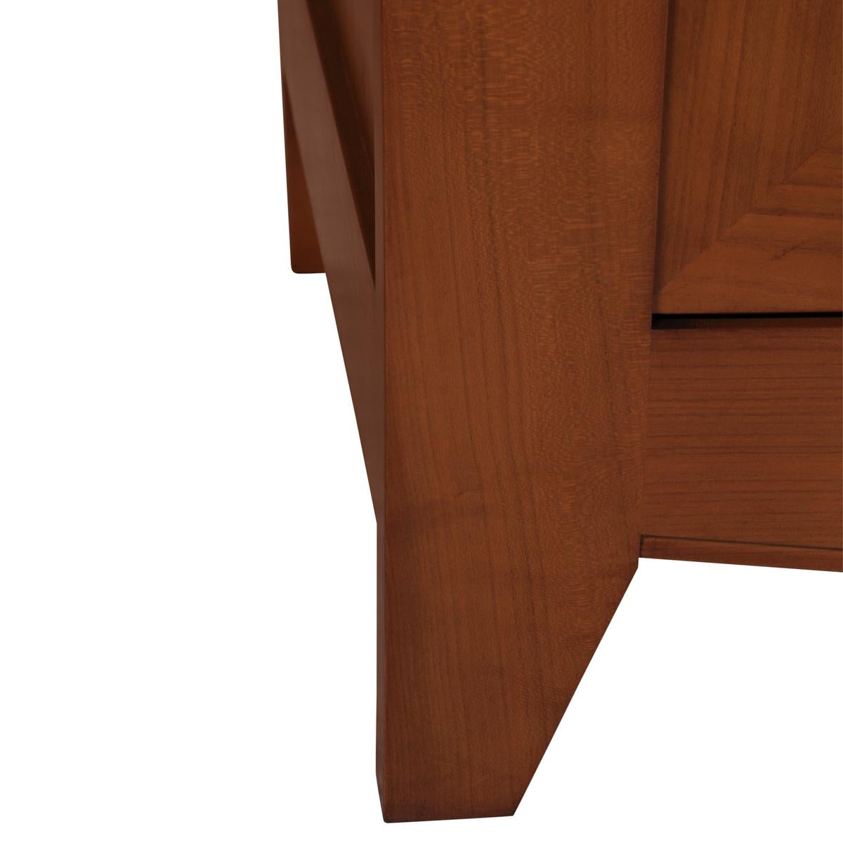 1-door Directoire style cupboard in solid wood For Sale 2
