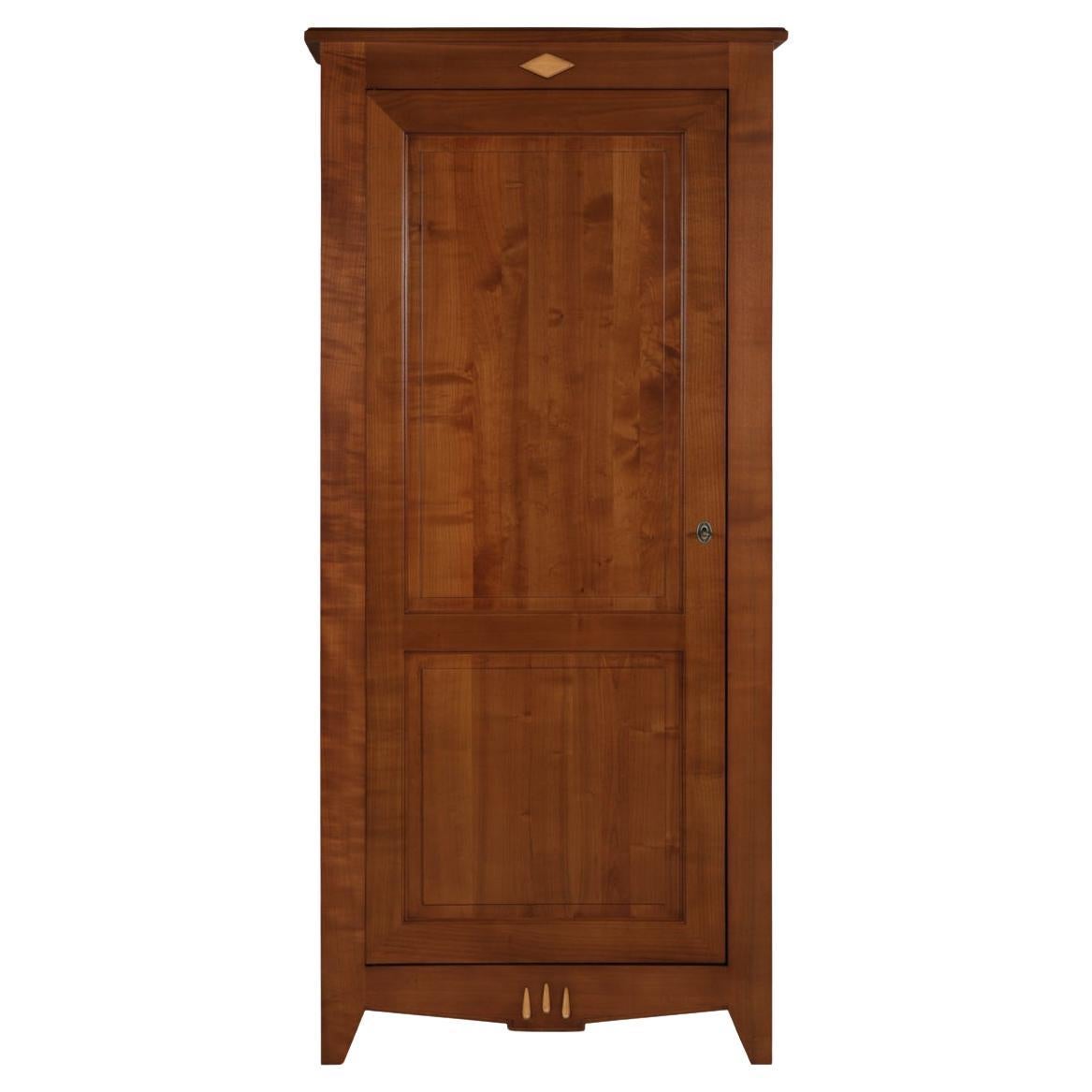 1-door Directoire style cupboard in solid wood