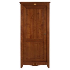 Armario de 1 puerta estilo Directoire de madera maciza
