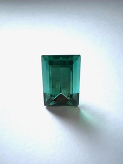 1 green Tourmaline fac. 13.27c. octagonal shape