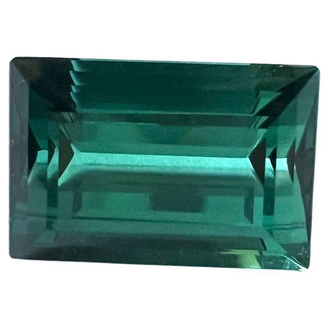 1 green Tourmaline fac. 13.27c. octagonal shape