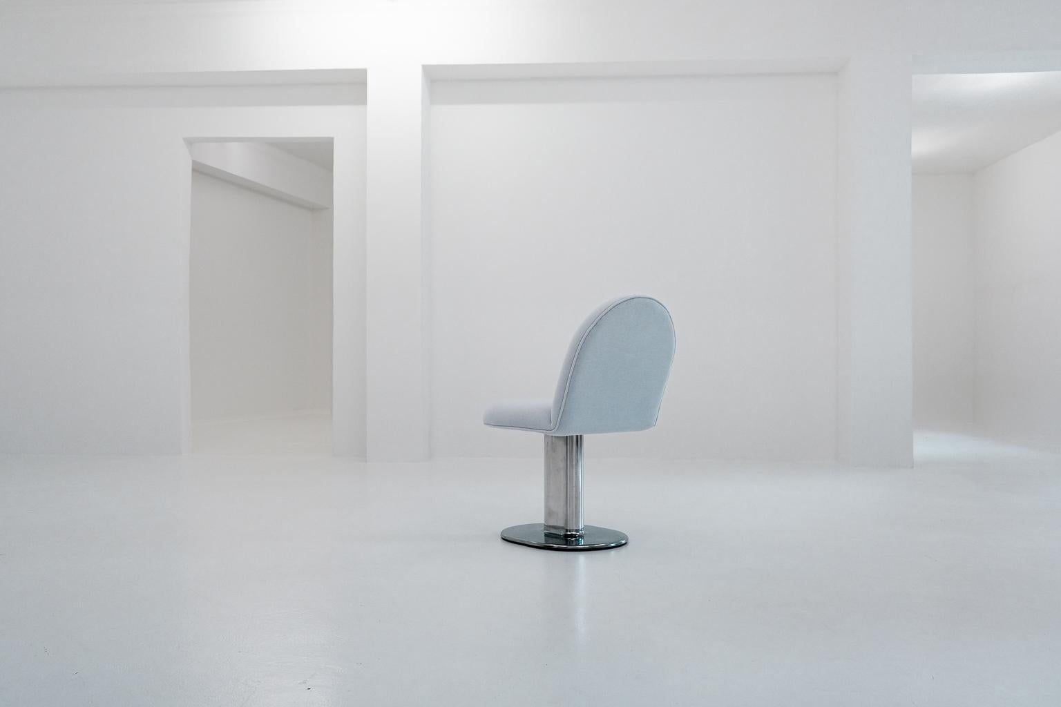 1 silla de comedor harlow de ettore sottsass para poltrona frau, 1971 Era espacial en venta