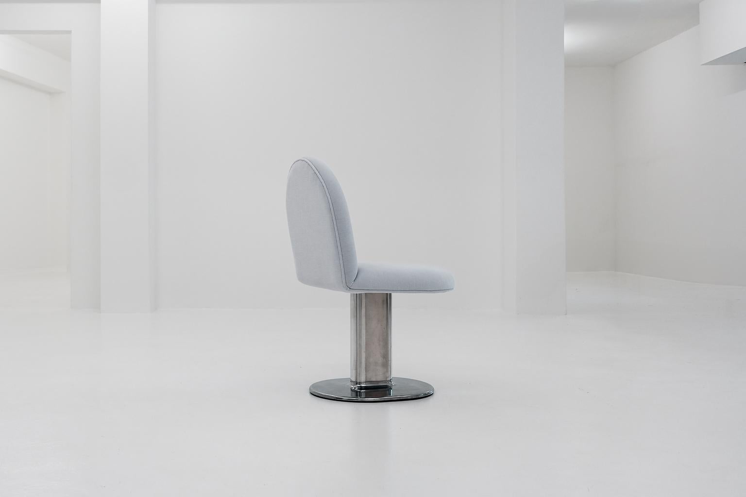 1 silla de comedor harlow de ettore sottsass para poltrona frau, 1971 Era espacial en venta