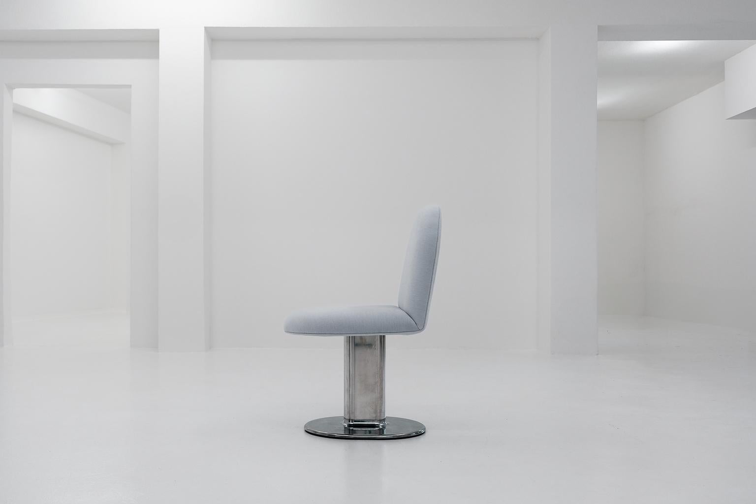 1 silla de comedor harlow de ettore sottsass para poltrona frau, 1971 finales del siglo XX en venta