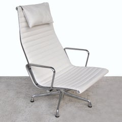 '1' Herman Miller Eames Aluminum Group Lounge Chair