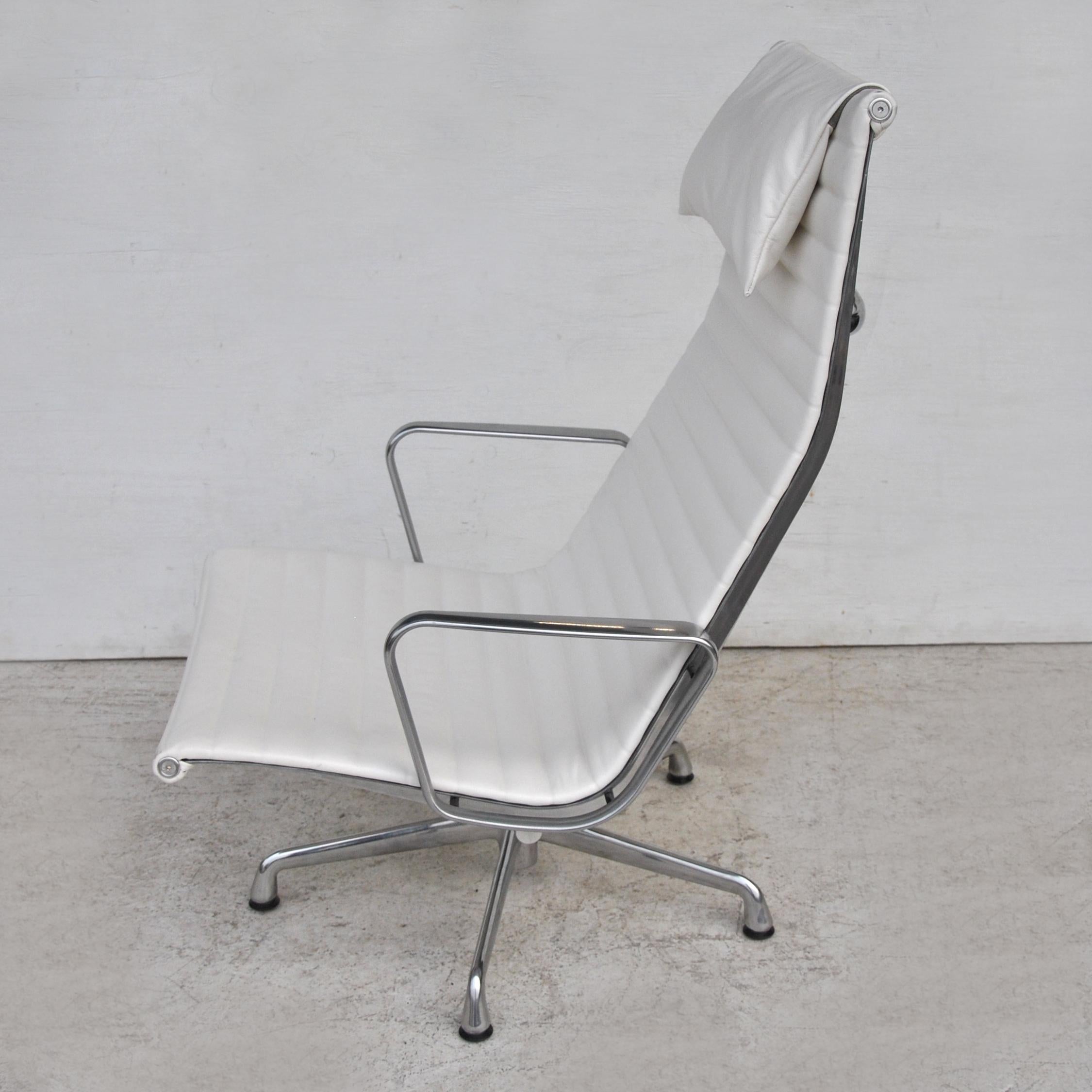 American '1' Herman Miller Eames Aluminum Group Lounge Chair