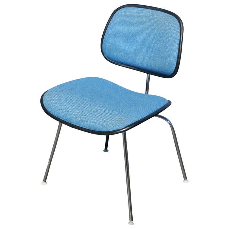 Mid-Century Modern 1 chaise d'appoint A Miller Eames DCM en vente
