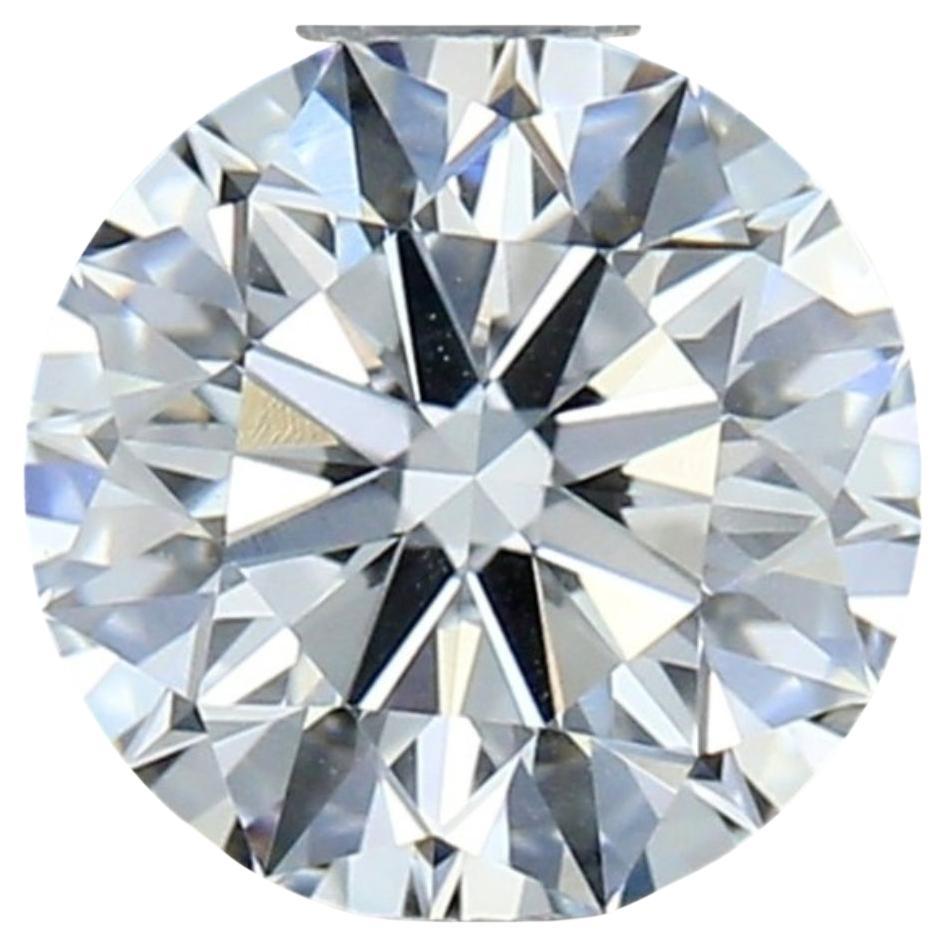 1 diamant naturel taille idéale avec cœurs et flèches de 0,56 carat certifié IGI en vente