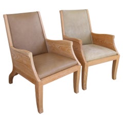 1 fauteuil de salon en chêne « Indian » personnalisé par Mirak Furniture