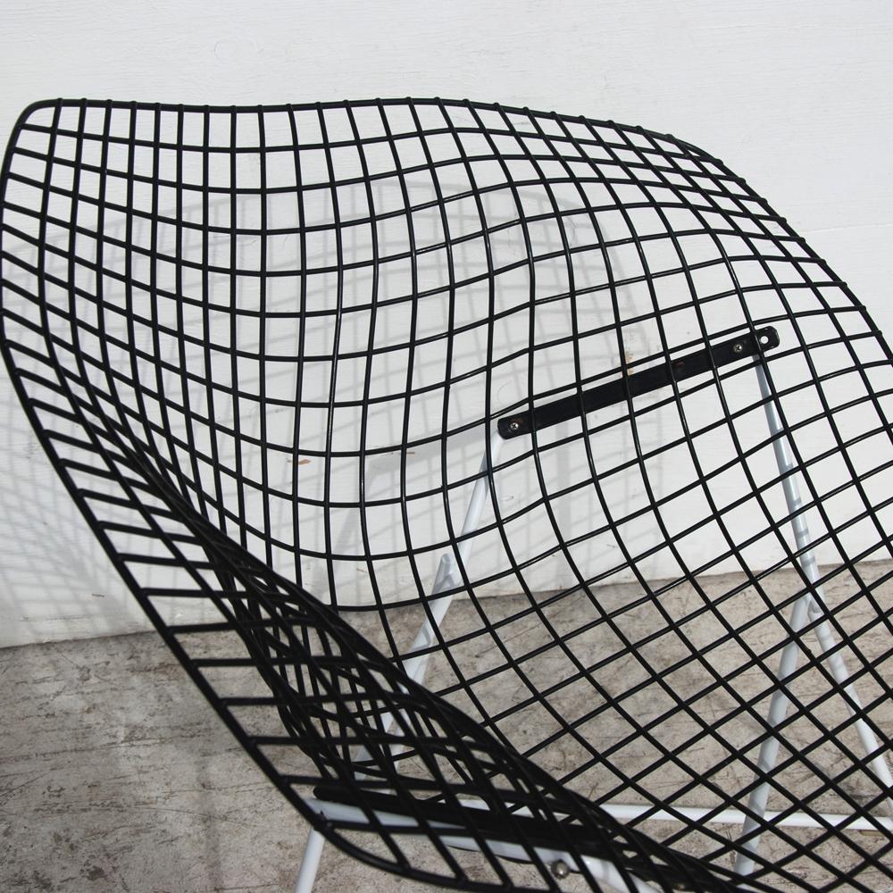 1 Knoll Bertoia Early Version Diamond Lounge Chair In Good Condition For Sale In Pasadena, TX