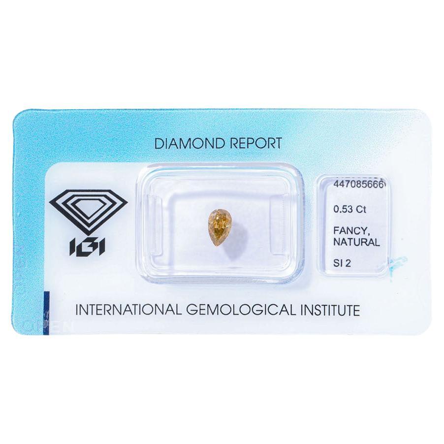 1 loose diamond of 0.53 ct For Sale