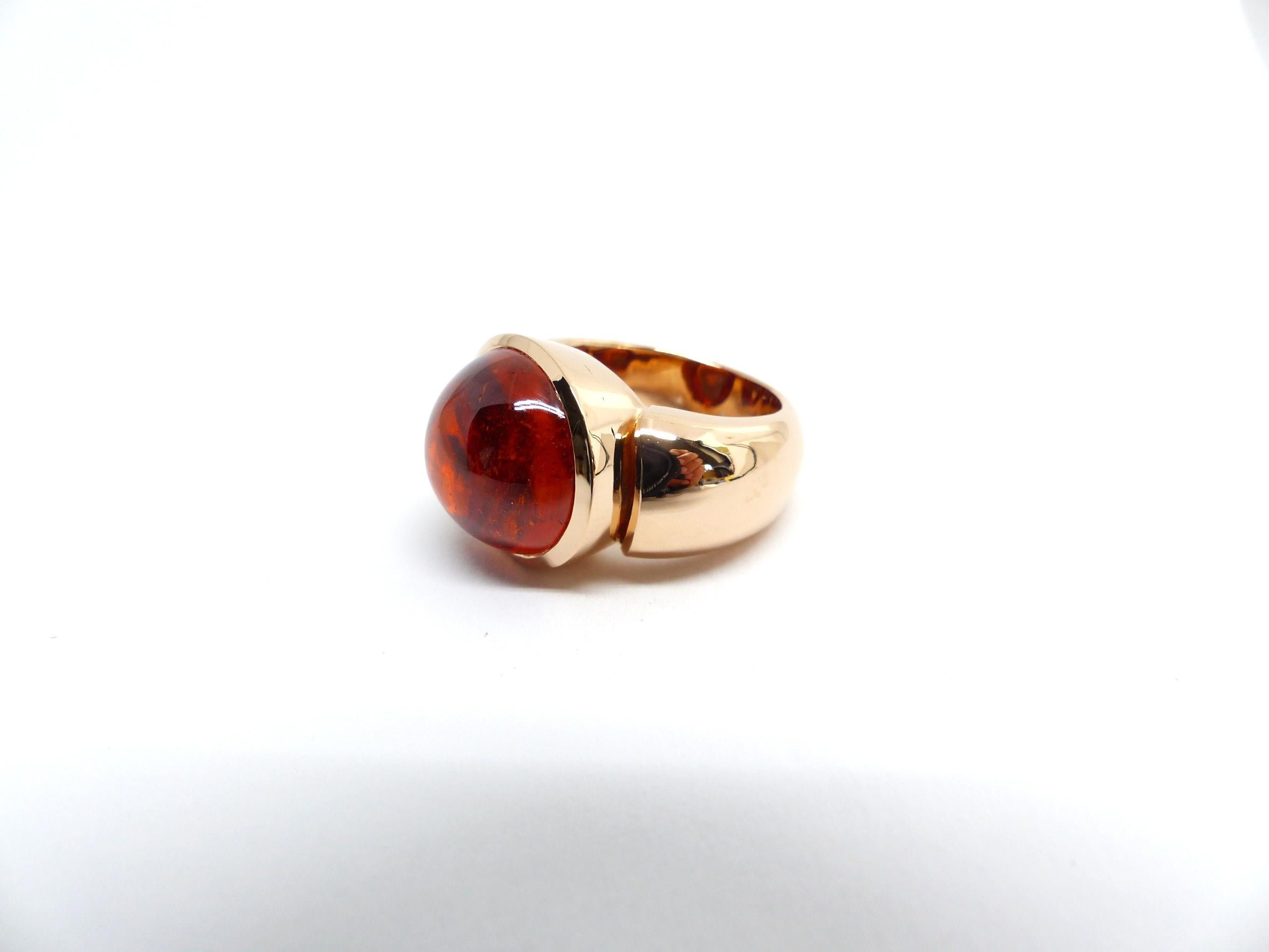 18k red gold