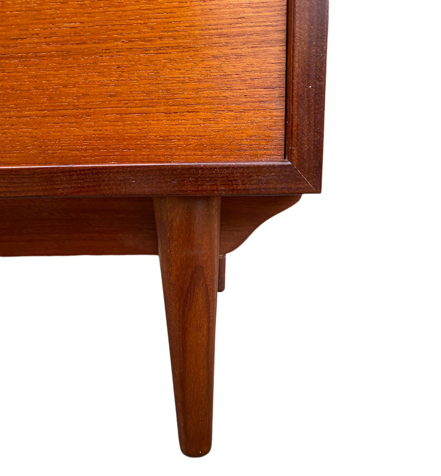 Mid-20th Century '1' Midcentury Ib Kofod-Larsen Teak Nightstand Brande Mobelfabrik