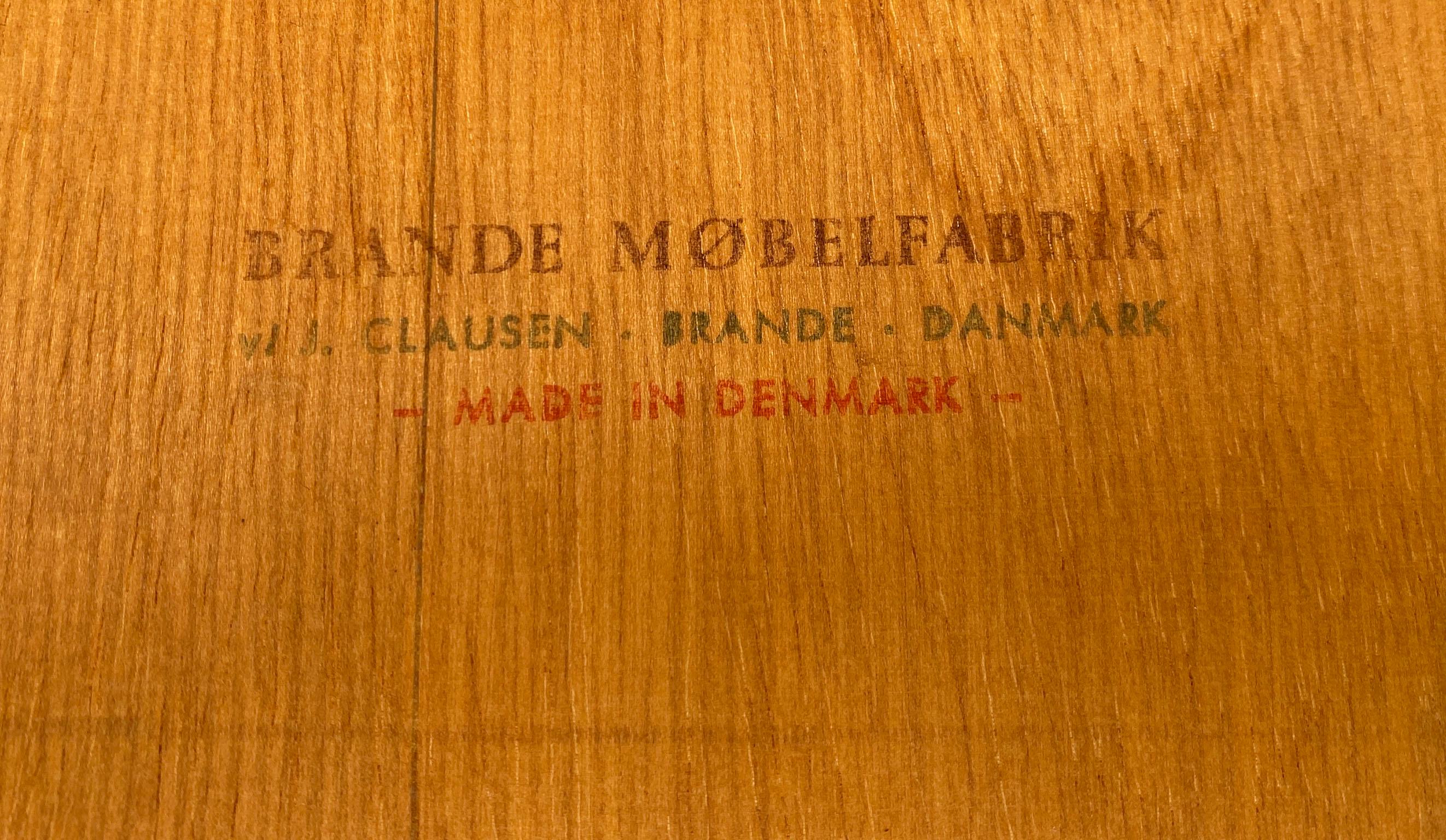 '1' Midcentury Ib Kofod-Larsen Teak Nightstand Brande Mobelfabrik 2