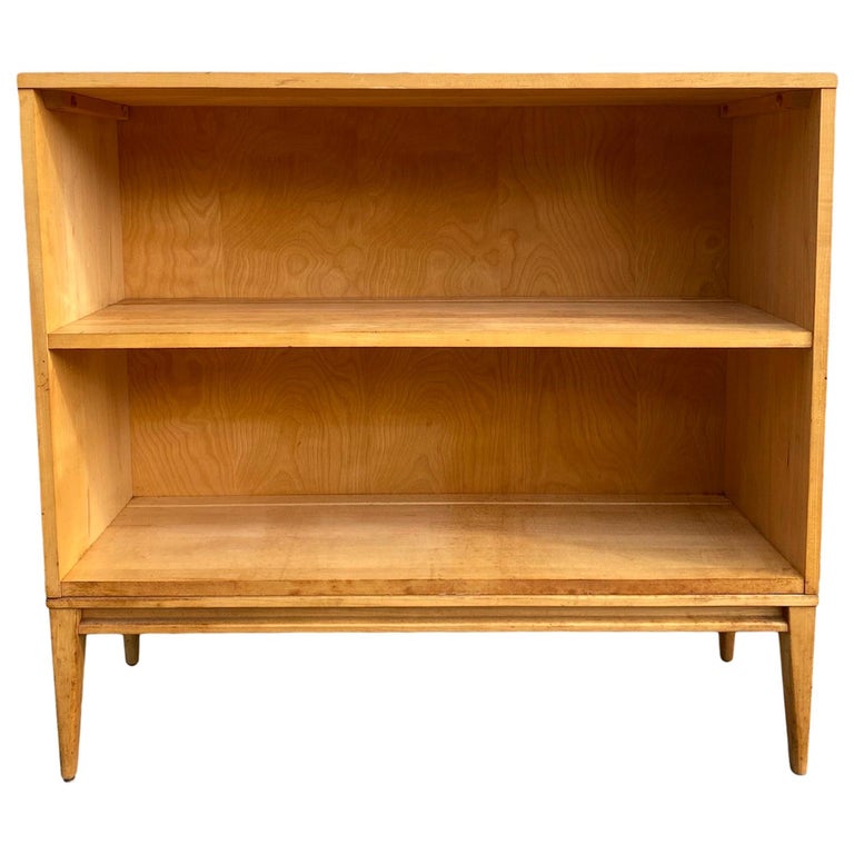 1' Midcentury Paul McCobb Single Bookshelf #1516 Maple wood Base Blonde at  1stDibs | blonde wood bookshelf, maple bookcase 01, maple bookshelf