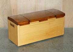 1 OF 1 HERMES PARIS JOHN LOBB EXTRA LARGE SHOE TRUNK HAND DYED LEATHER PANELs