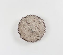 1 of 10 small Amber Bubble Glass Sconce, Staff, Germany