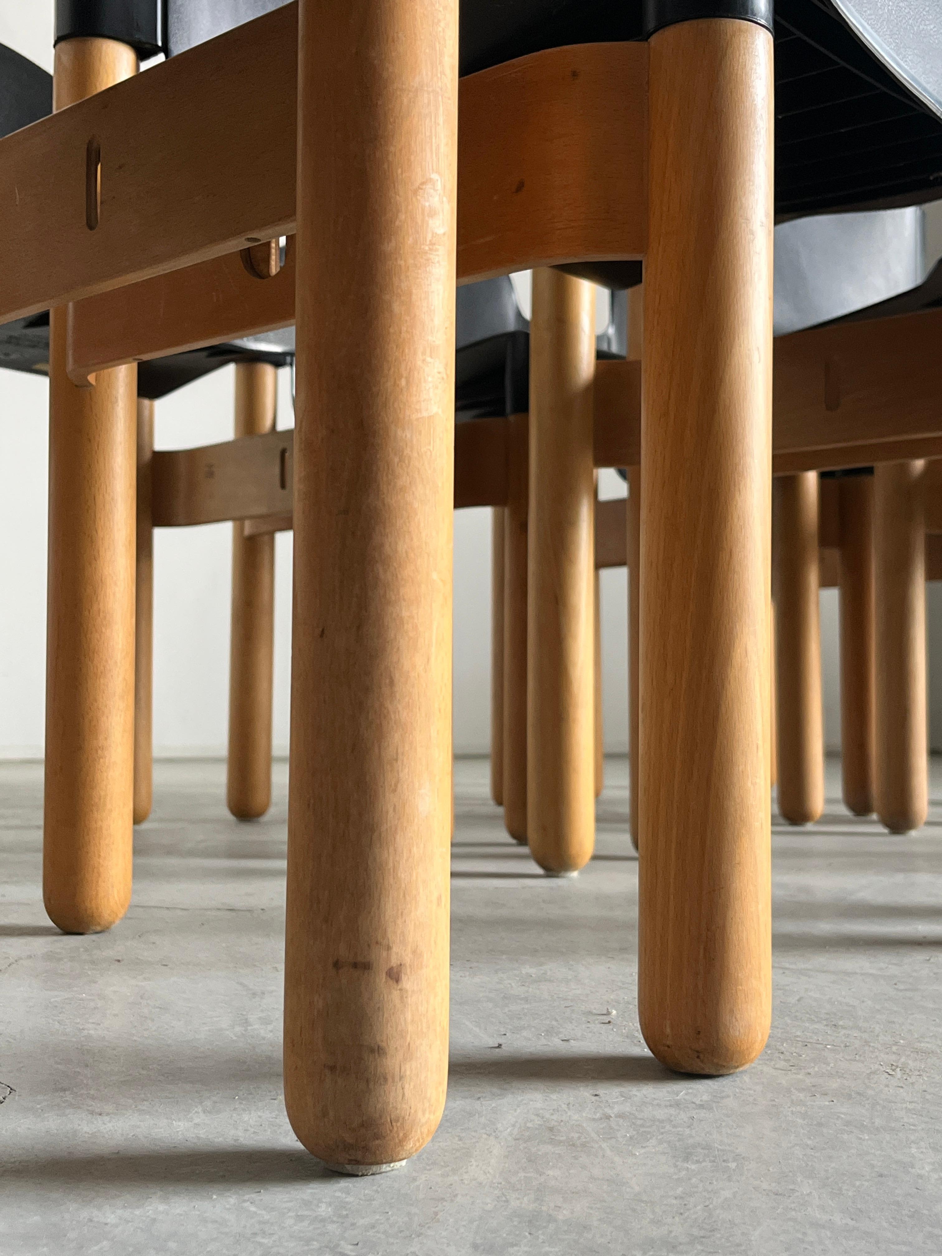 1 of 10 Vintage Thonet Flex 2000 Chairs by Gerd Lange for Thonet, 1970s 1