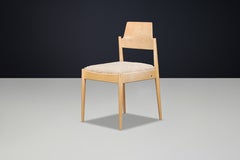 1 of 100+ Egon Eiermann SE 119 Dining Chairs in Ecru Sheepskin