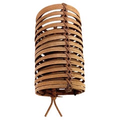 1 de 12 Appliques en rotin faites à la main sur la Côte d'Azur par Coderch, Espagne, années 1960 1 de 12 Appliques en rotin faites à la main sur la Côte d'Azur par Coderch, Espagne, années 1960