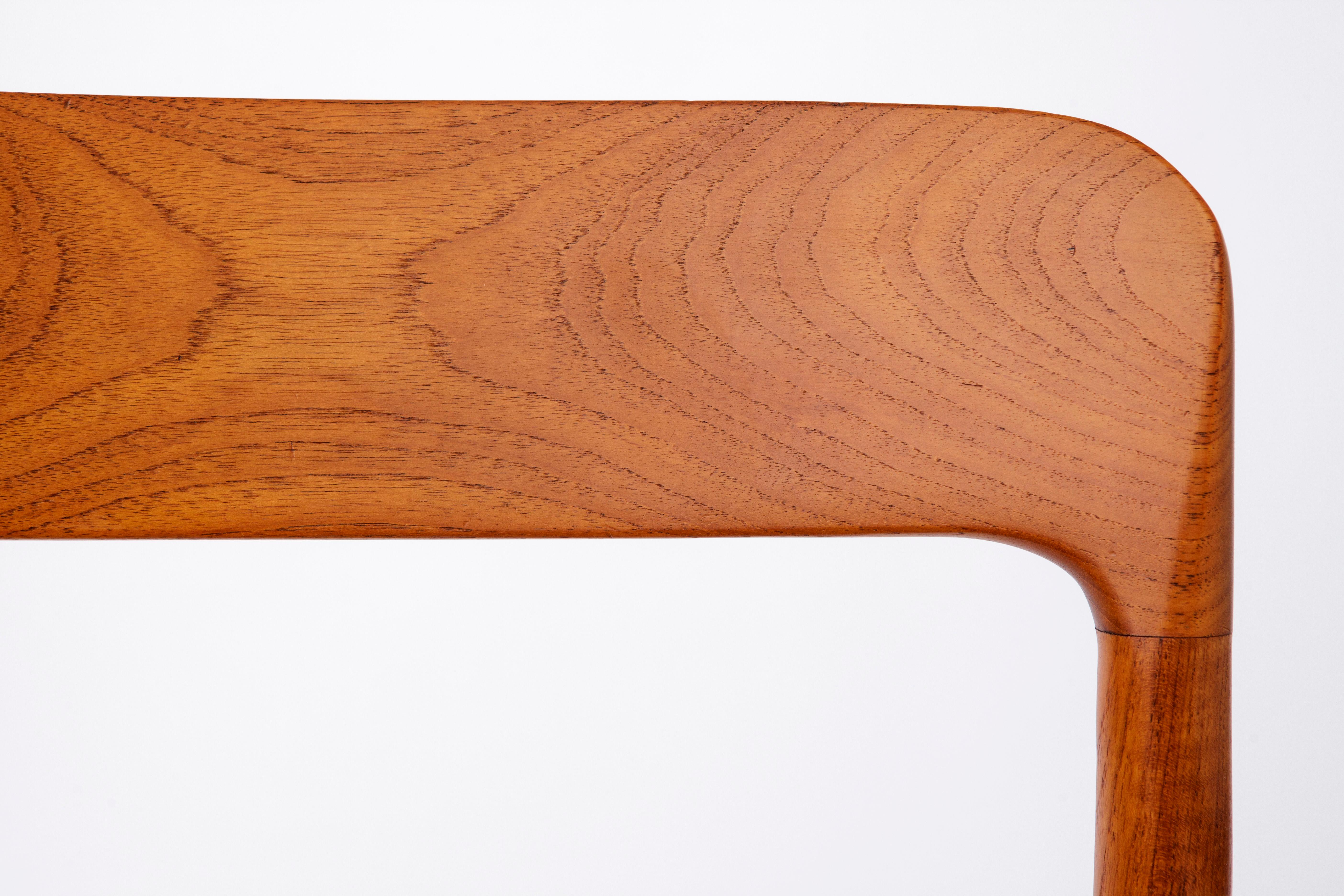 Mid-Century Modern 1 of 12 Niels Otto Møller Chair Model 75 in Teak – Danish Design Classic, 1960s For Sale