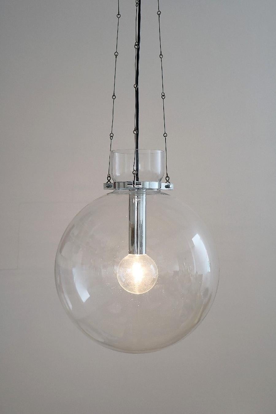 1 of 12 Pendant Lamps by Limburg, Germany, 1970s In Good Condition For Sale In Berlin, DE