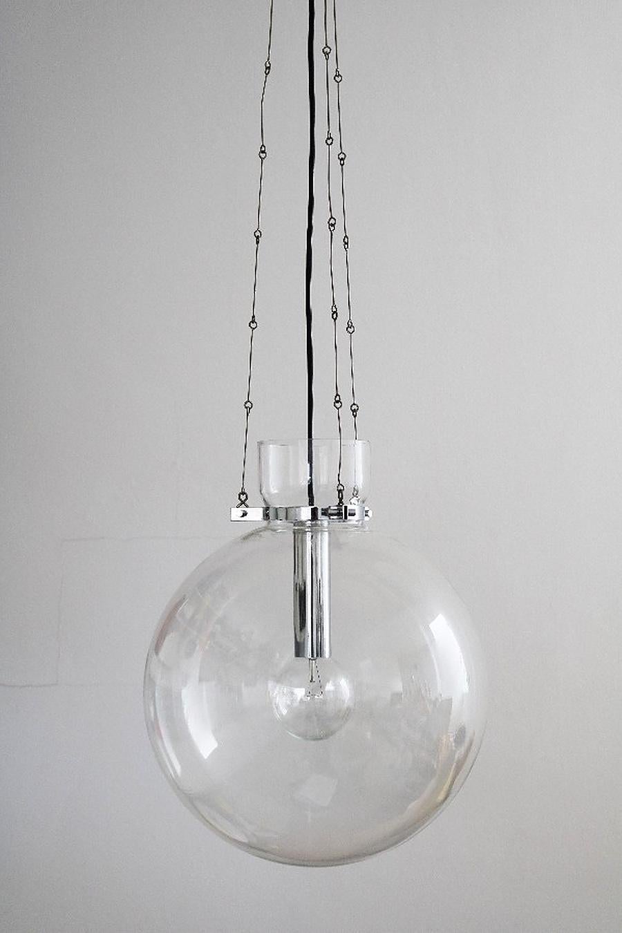 Late 20th Century 1 of 12 Pendant Lamps by Limburg, Germany, 1970s For Sale