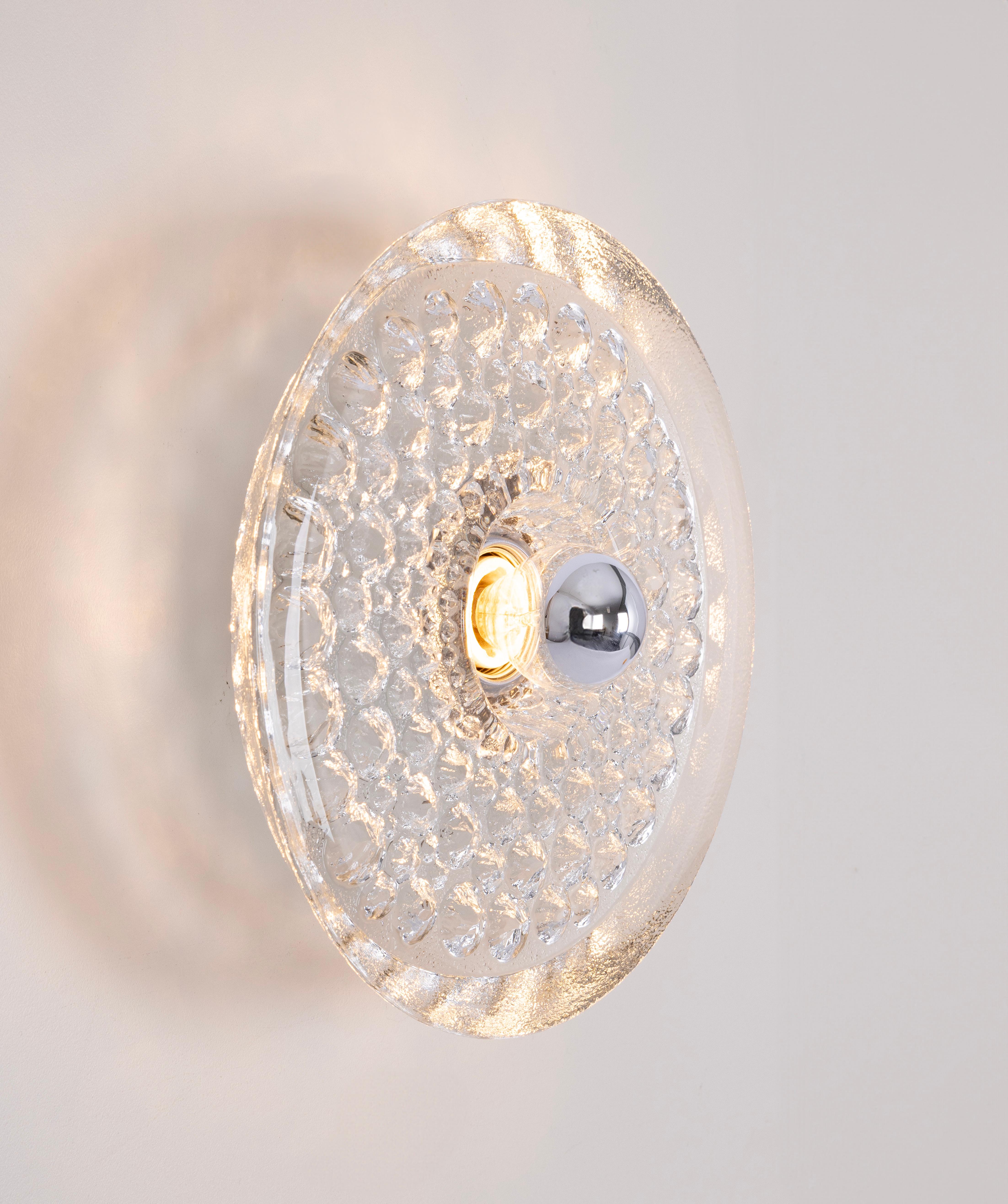 1 of 12 Applique Sputnik in cristallo di Peill & Putzler, Germania in vendita 4