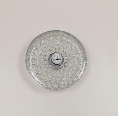 1 of 12 Sputnik Crystal Glass Wall Sconce by Peill & Putzler, Germany