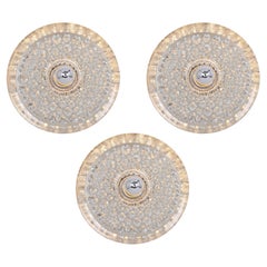 1 von 12 Sputnik Wandleuchter aus Kristallglas von Peill & Putzler, Deutschland