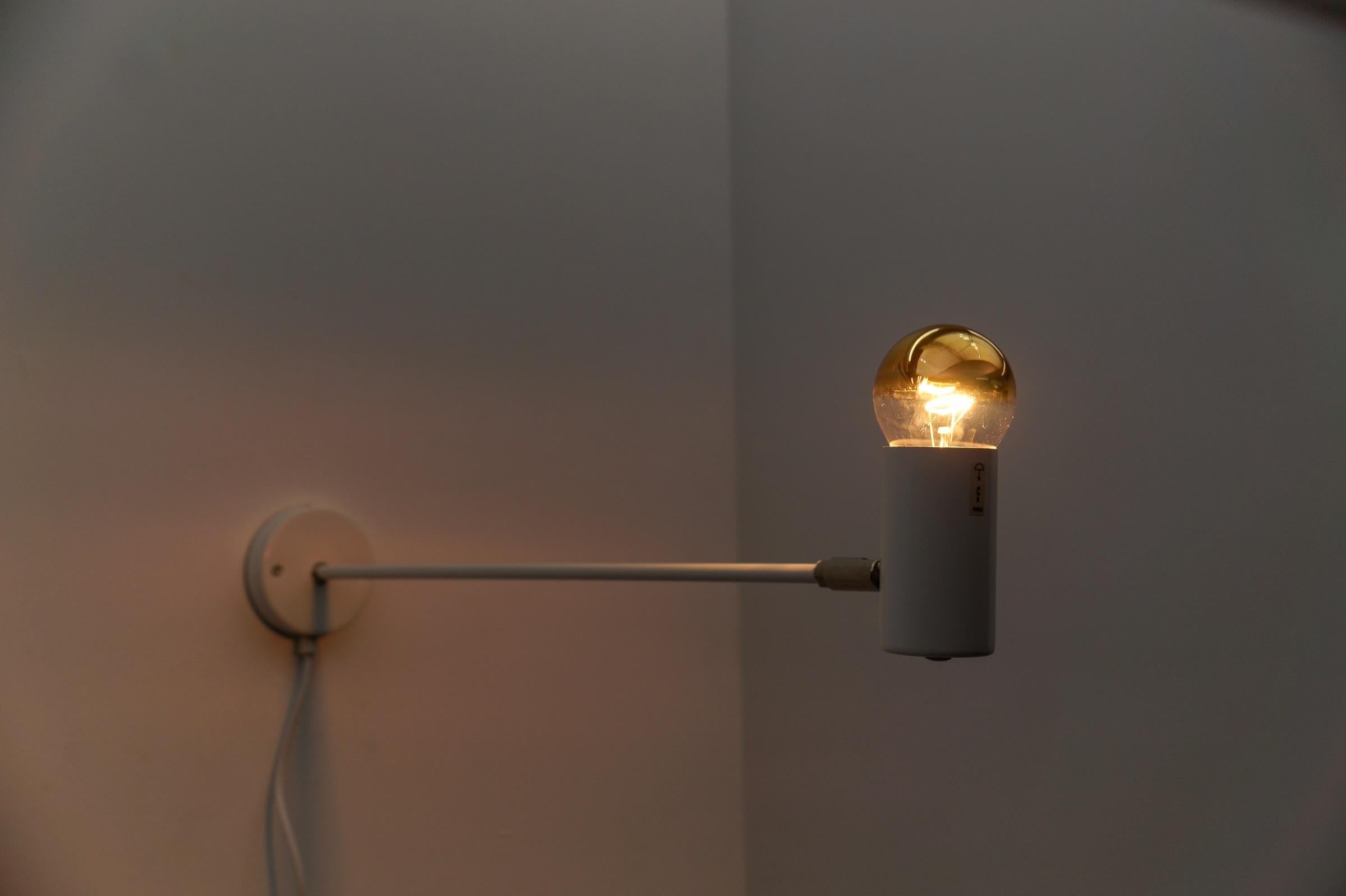 1 of 14 Lampade da parete per l'illuminazione di opere d'arte in stile Mid-Century Modern, Germania anni '60 in vendita 12