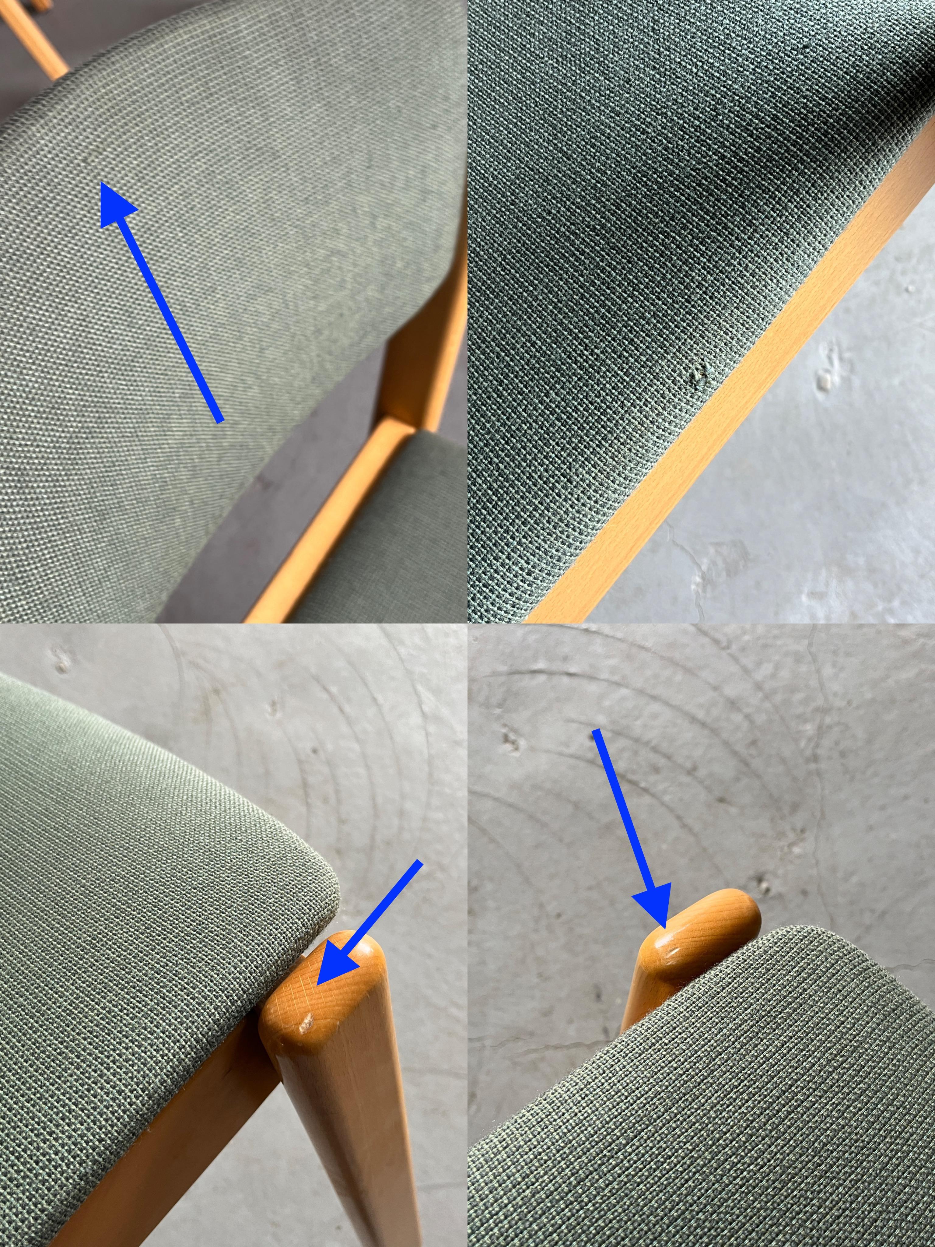 1 von 15 stapelbaren Vintage-Esszimmerstühlen aus der Mitte des Jahrhunderts von Wiesner Hager, 80er Jahre im Angebot 4