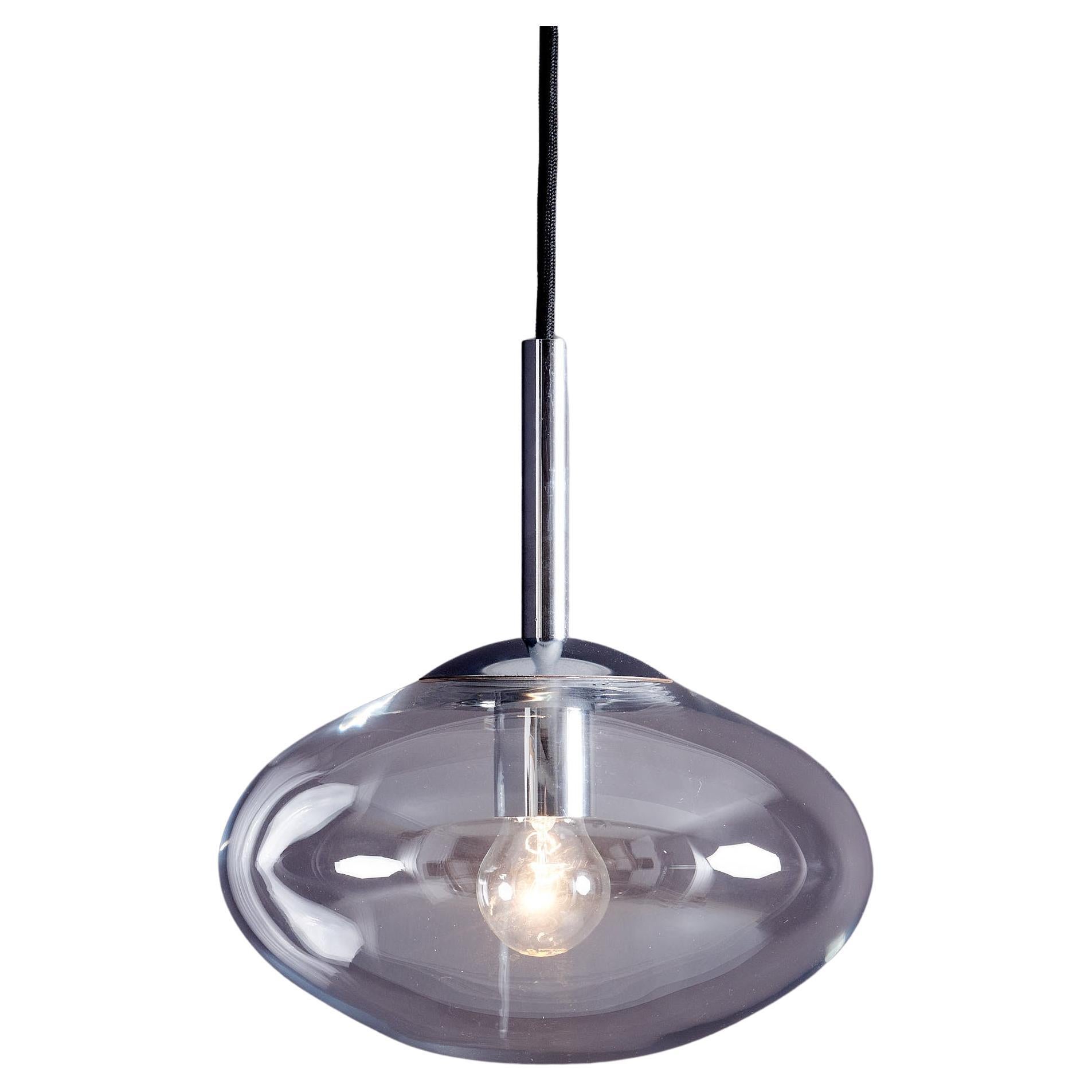 1 di 17 ciondoli in vetro a forma di lente di Kinkeldey Germania, anni 
70 in vendita