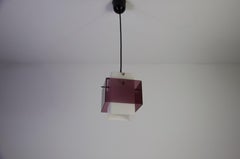 1 von 2 Acrylglas-Hängeleuchten, Deutschland, 1970er Jahre