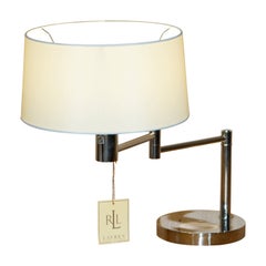 1 OF 2 BNIB ORIGINAL RALPH LAUREN ARTICULATED SWiNG ARM TABLE LAMPS